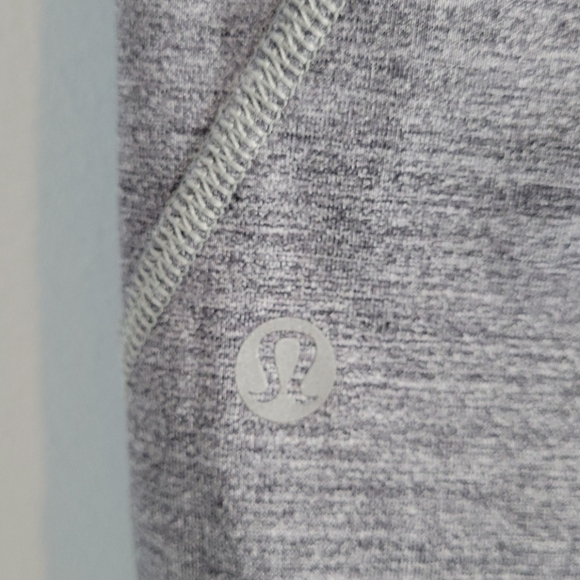 Lululemon Inspire 7/8 Tight Gray Zip Pockets 6 - Picture 9 of 12